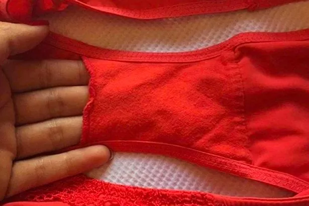 This is what the strange pocket inside women’s underwear is for.