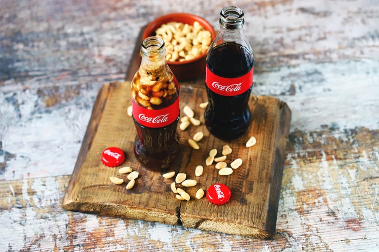 Adding peanuts to Coca-cola