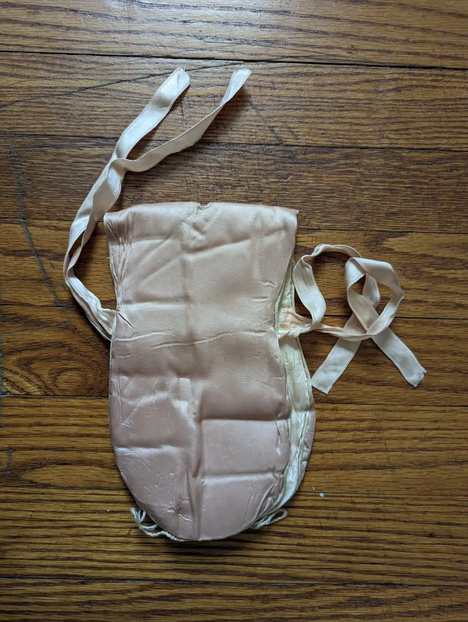 What is this padded satin item?