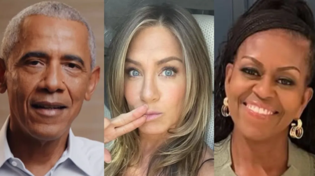 Barack Obama and Jennifer Aniston spark buzz