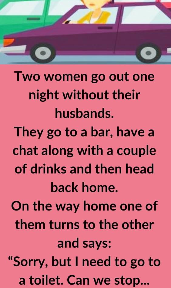 Two Women Go Out Drinking Without Their Husbands…Brilliant continuation in the first comment 👇👇