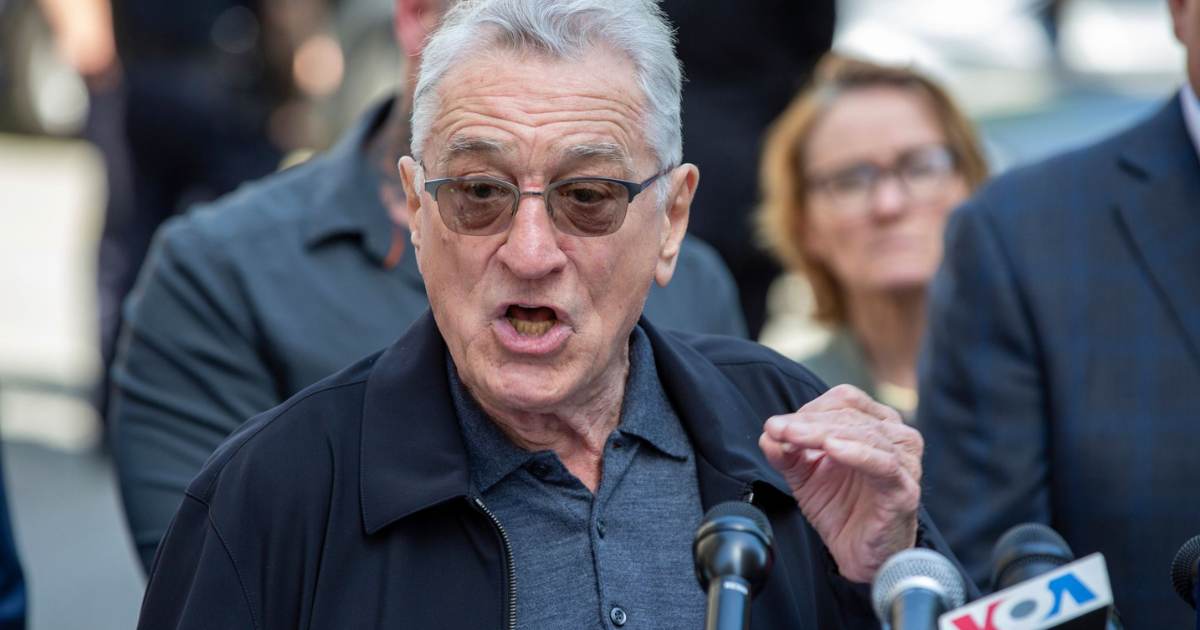 Robert De Niro has NAB award withdrawn after criticizing conservative values