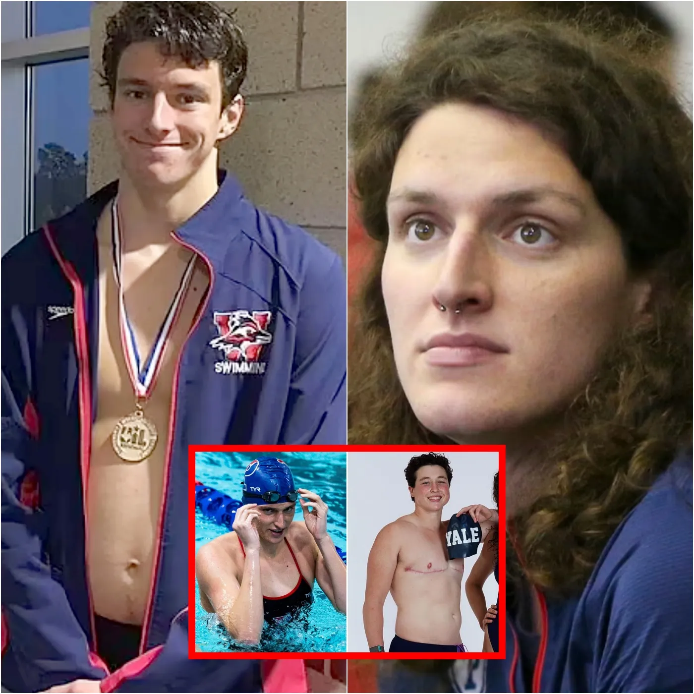 Officials said Lia Thomas must “swim with men” after she was officially banned from the 2025 Olympics.