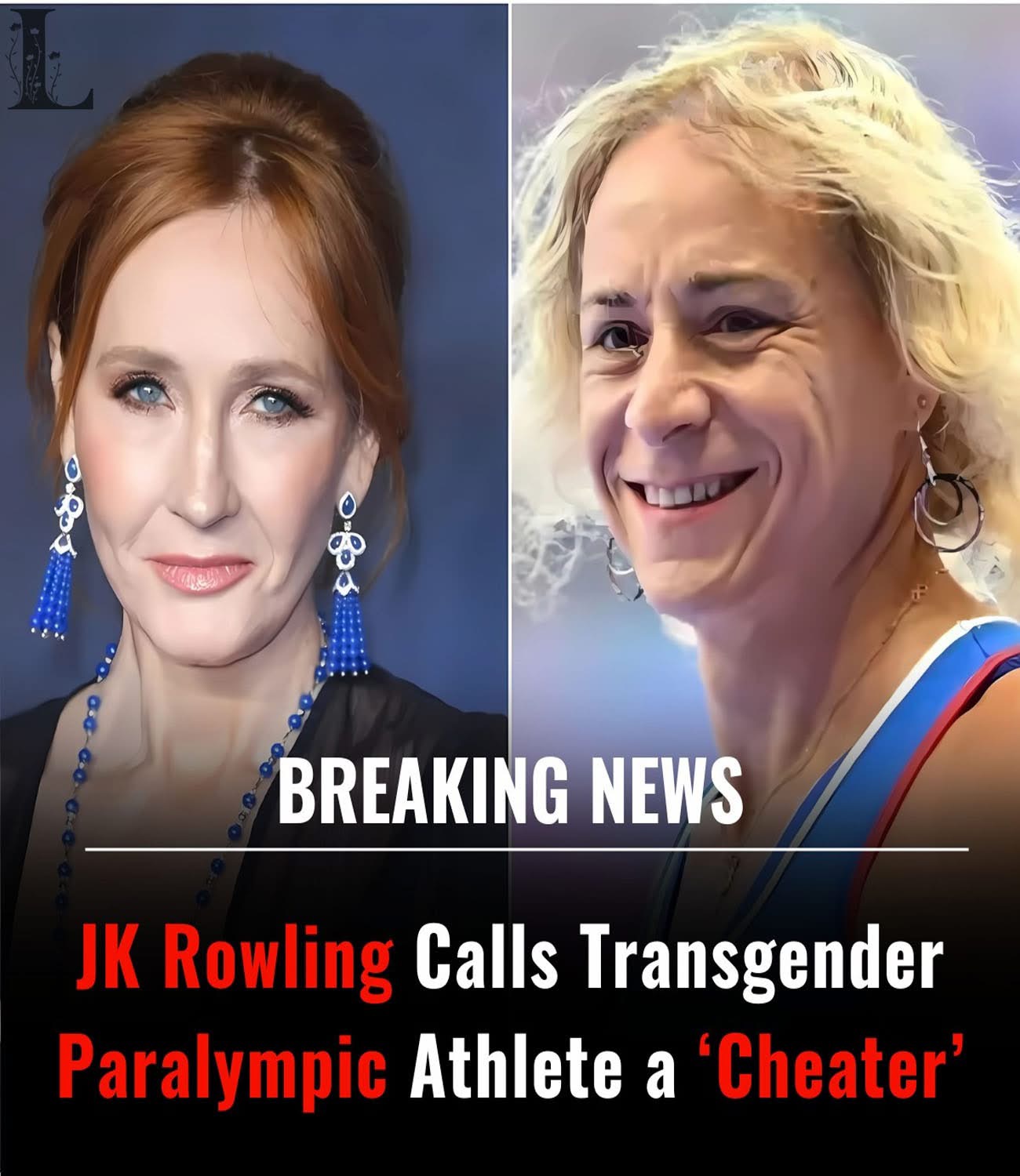 JK Rowling Sparks Controversy by Calling Transgender Paralympic Athlete Valentina Petrillo a ‘Cheater’ in Defense of Women’s Sports