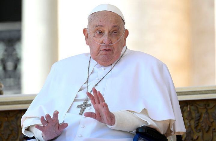 Pope Francis’s final public appearance