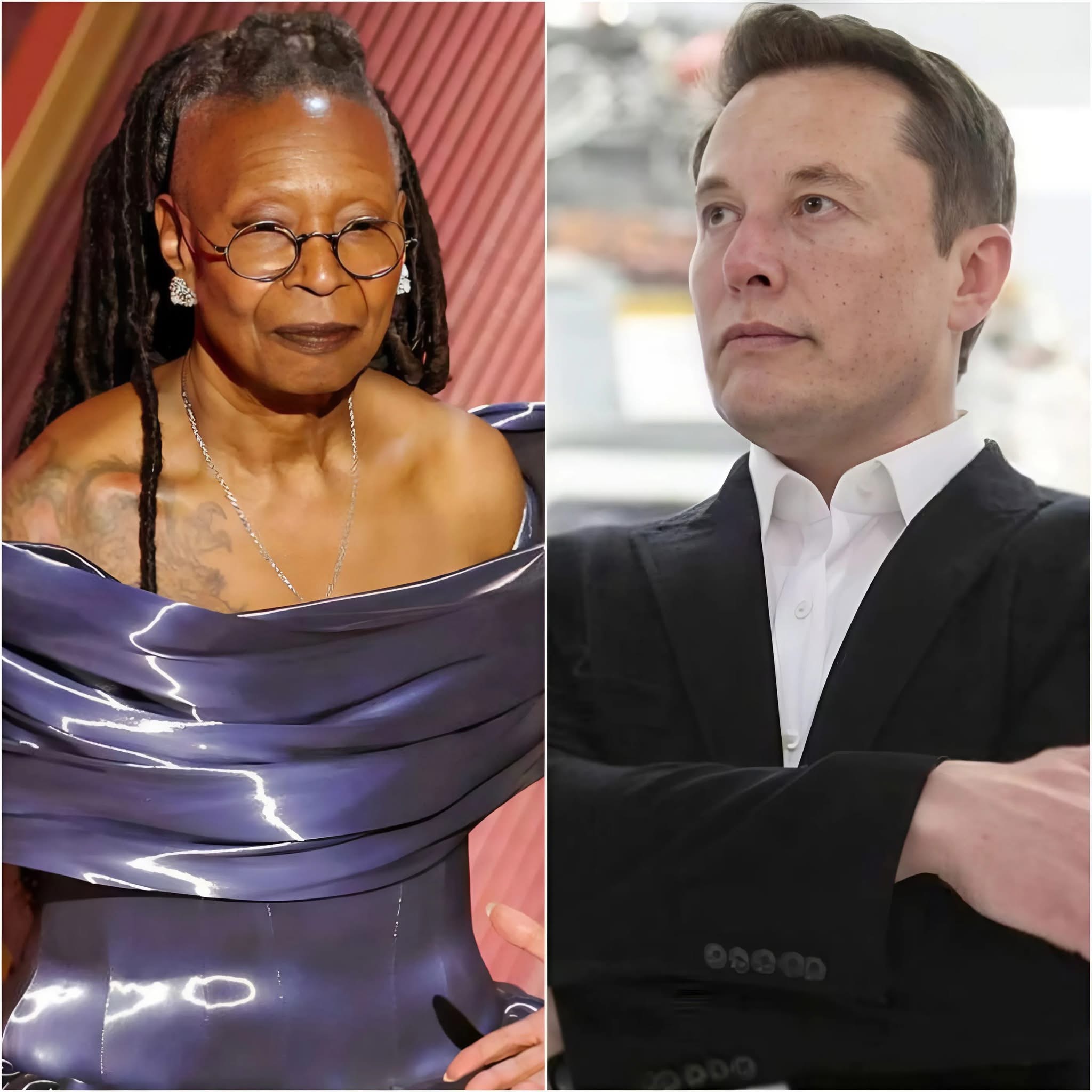 BREAKING NEWS: Whoopi Goldberg Calls Elon Musk a “Scumbag” Live at the 2025 Oscars, Elon Musk’s Immediate Reaction Stuns Everyone at the Ceremony.