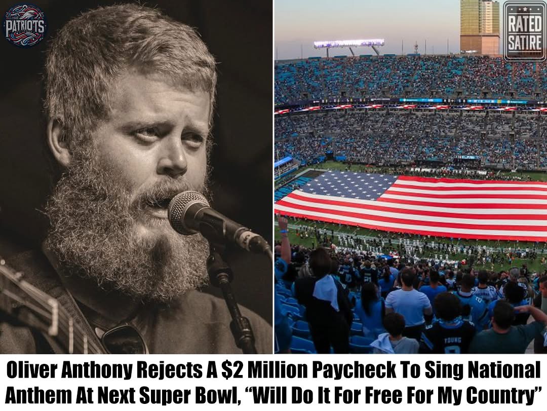 ‘For My Country’: Oliver Anthony Rejects A Whopping $2 Million Paycheck To Sing National Anthem At Super Bowl