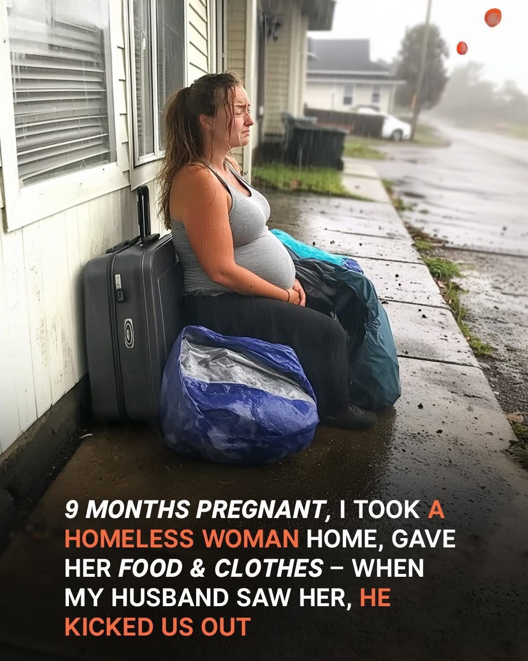 ‘Homeless and Hungry’: The Sign Held by a…