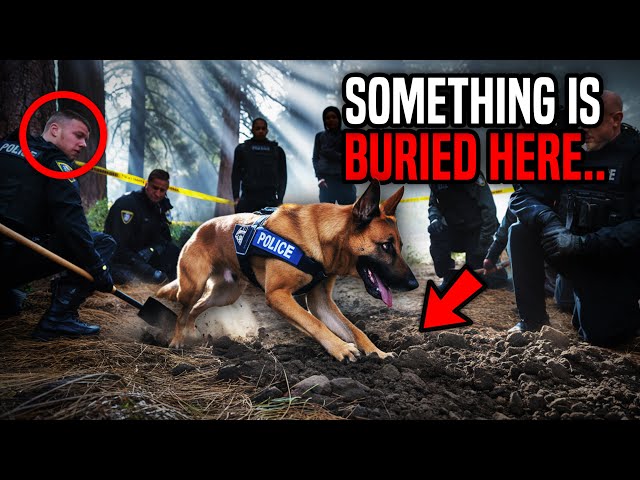 Search Dog Kept Circling a Spot in the Forest—When They Dug There, They Found the Unimaginable!